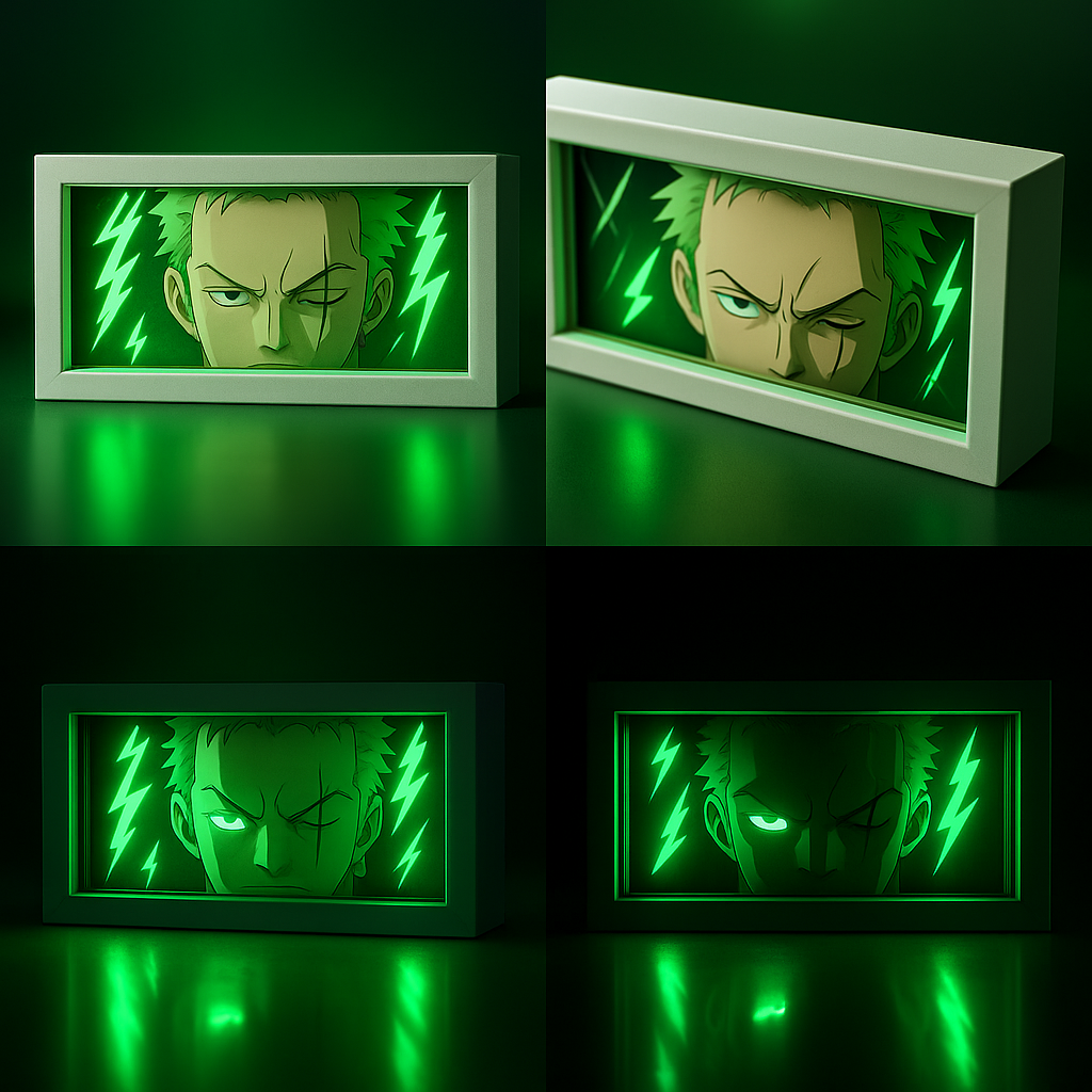 Caja de Luz Anime 3D